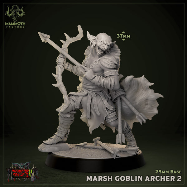 Marsh Goblin Archer 3D-printed model