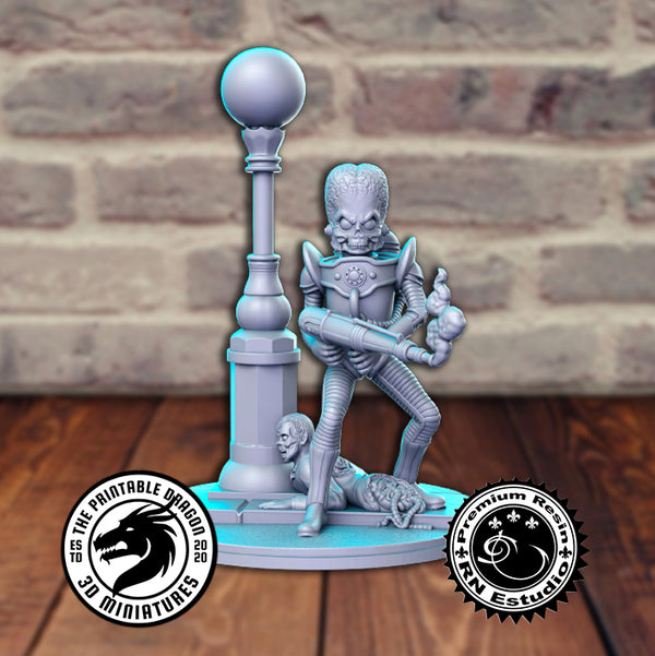 Martian Attack 3D-printed model