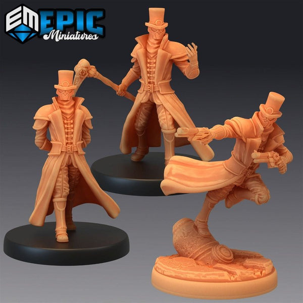 Masked Baron 3D-printed model