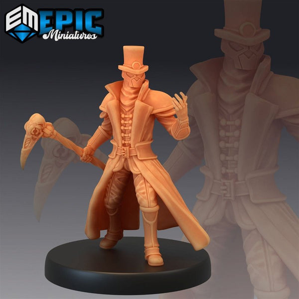 Masked Baron 3D-printed model