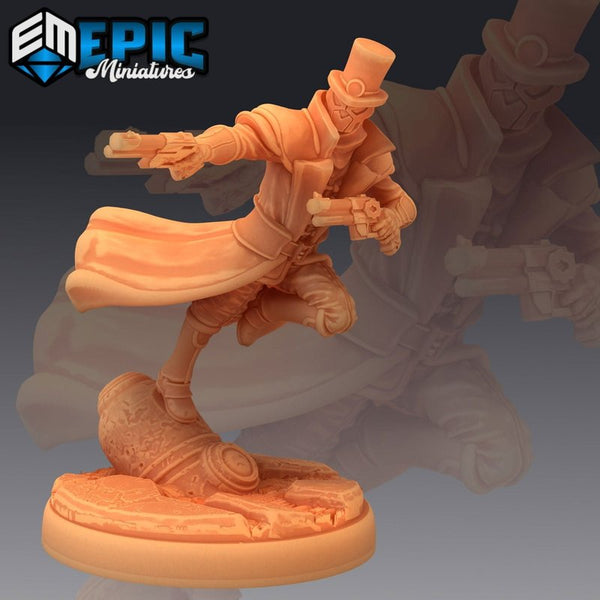 Masked Baron 3D-printed model