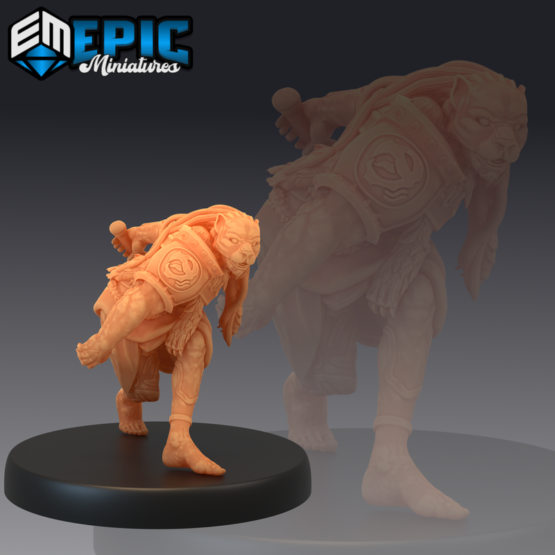 Masked Hunter 3D-printed model