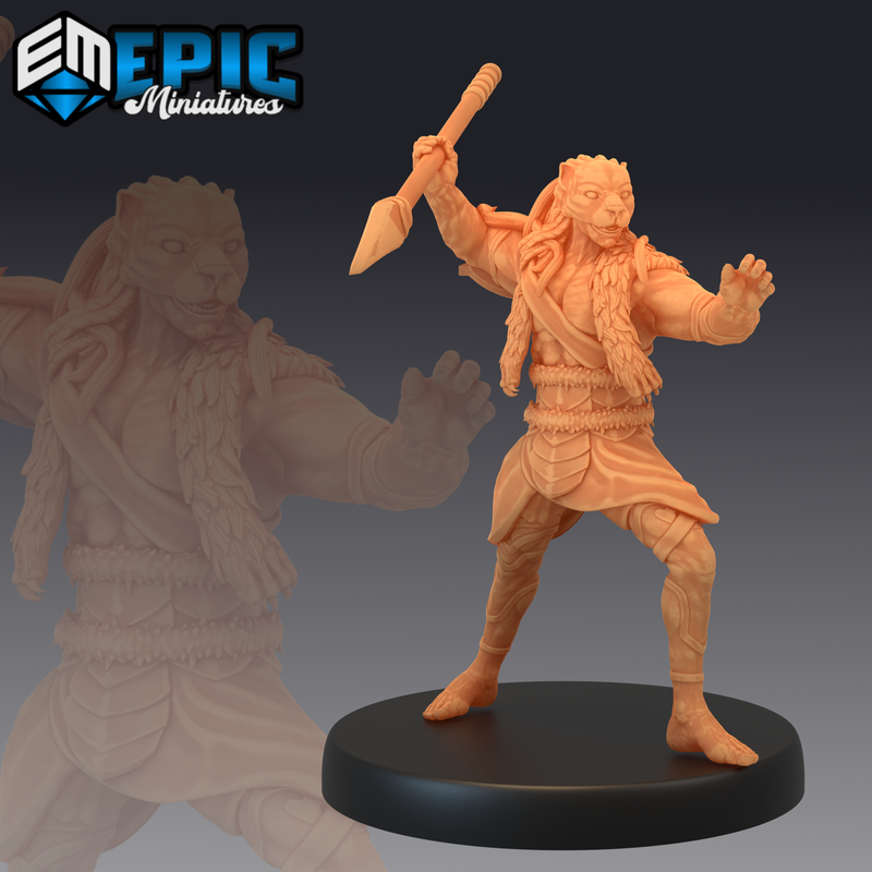 Masked Hunter 3D-printed model