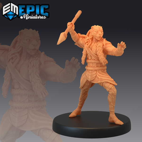 Masked Hunter 3D-printed model