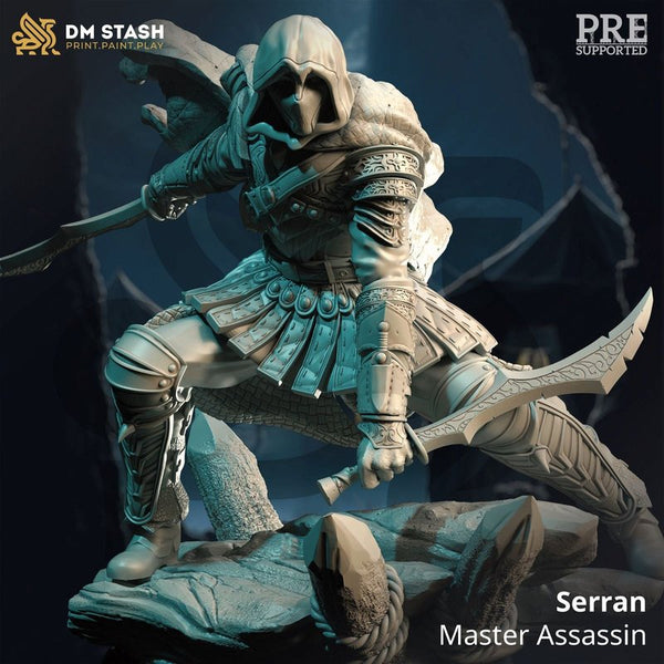 Master Assassin Serran 3D-printed model