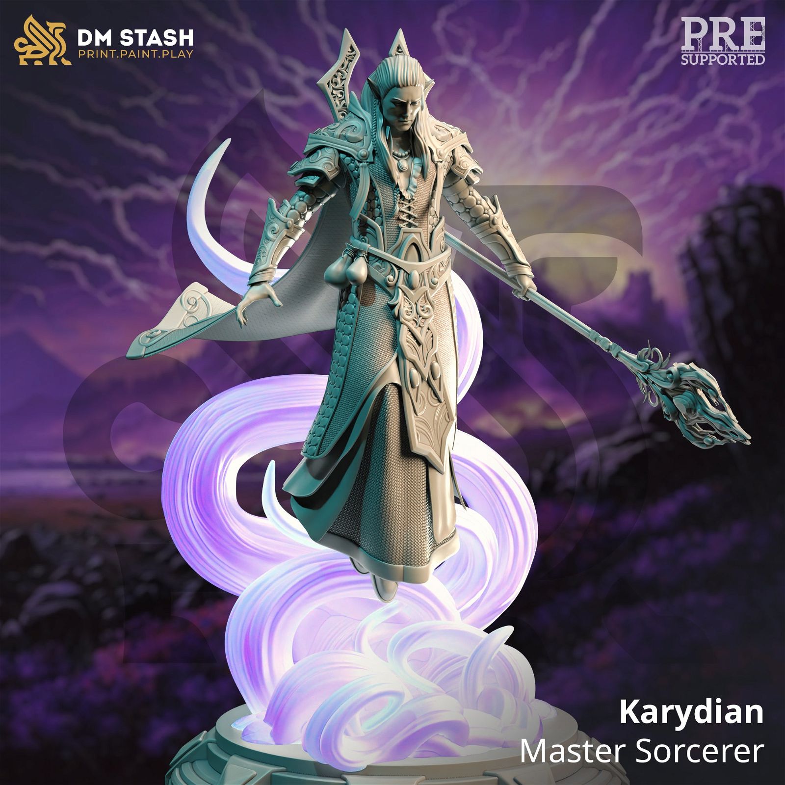 Master Sorcerer Karydian - The Printable Dragon