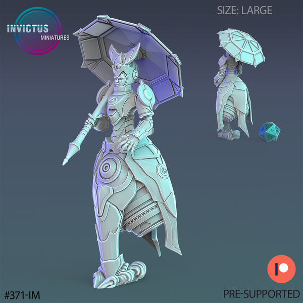 Matrix Queen 3D-printed model