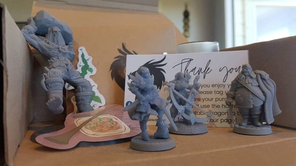 May Mystery Boxes 3D-printed model