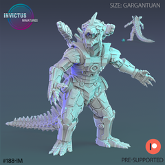 Mecha Atomic Kaiju - The Printable Dragon