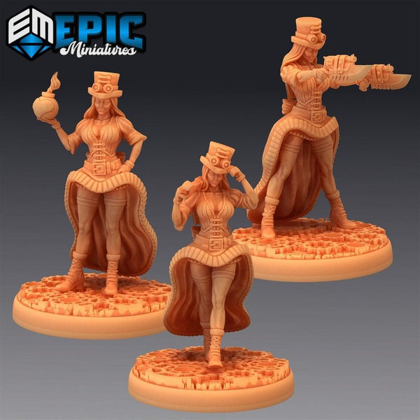 Mechanic Victoria 3D-printed model