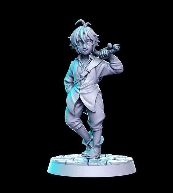 Meliodas 3D-printed model
