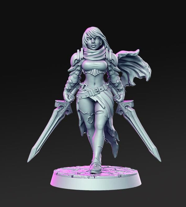 Melisa 3D-printed model