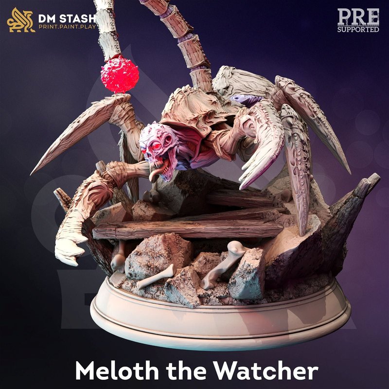 Meloth The Watcher 3D-printed model