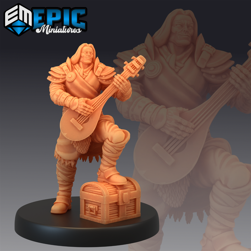 Mercenary 3D-printed model