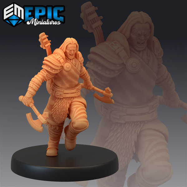 Mercenary 3D-printed model