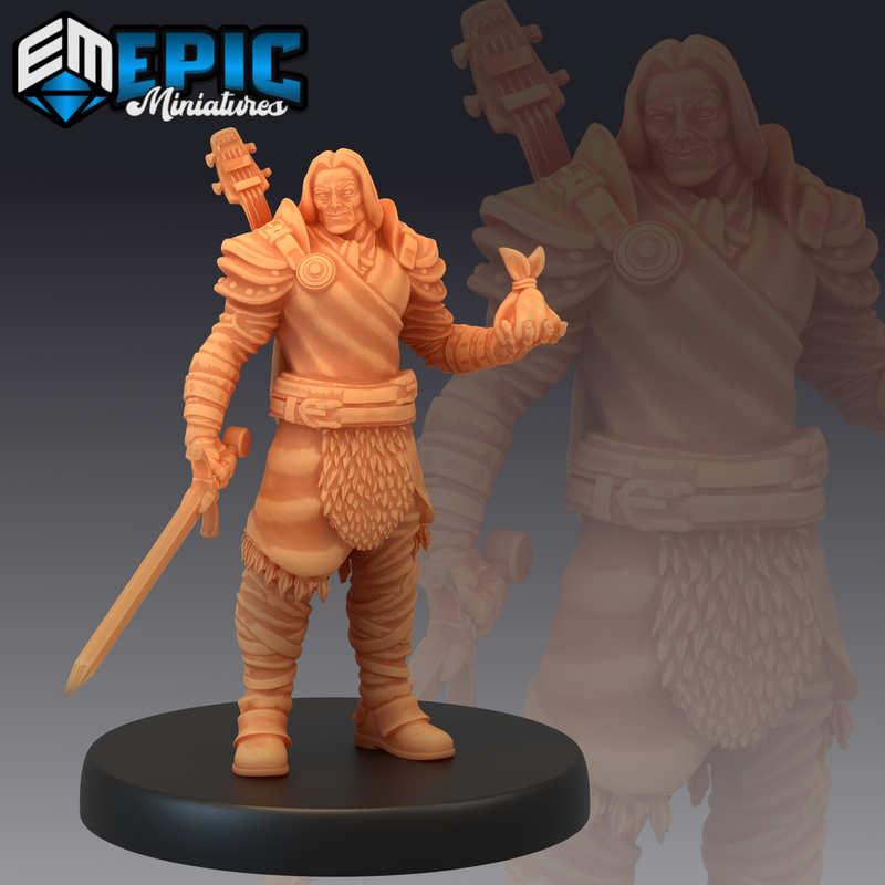 Mercenary 3D-printed model