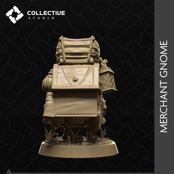 Merchant Gnome 3D-printed model