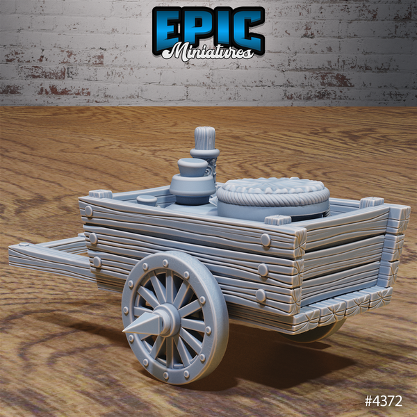 Merchant Town Scatter 3D-printed model