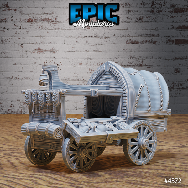 Merchant Town Scatter 3D-printed model