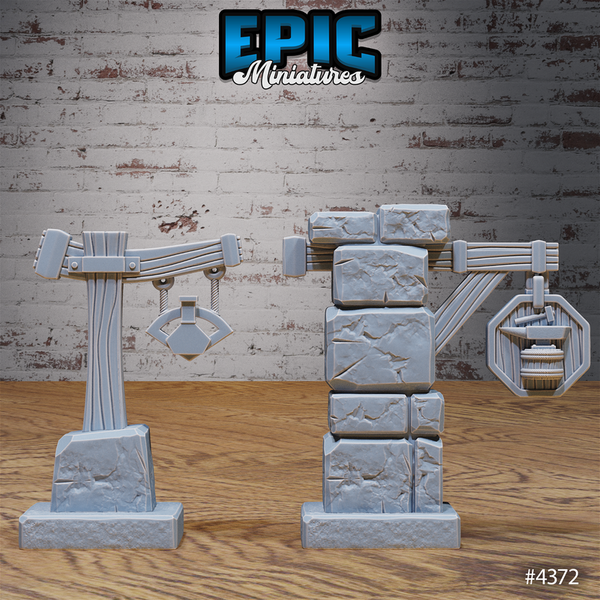 Merchant Town Scatter 3D-printed model