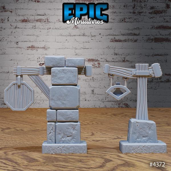 Merchant Town Scatter 3D-printed model