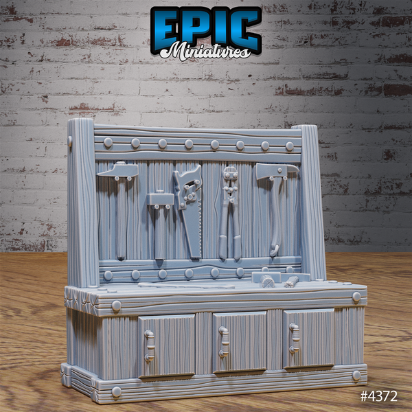 Merchant Town Scatter 3D-printed model