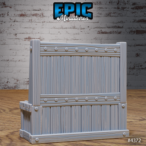 Merchant Town Scatter 3D-printed model