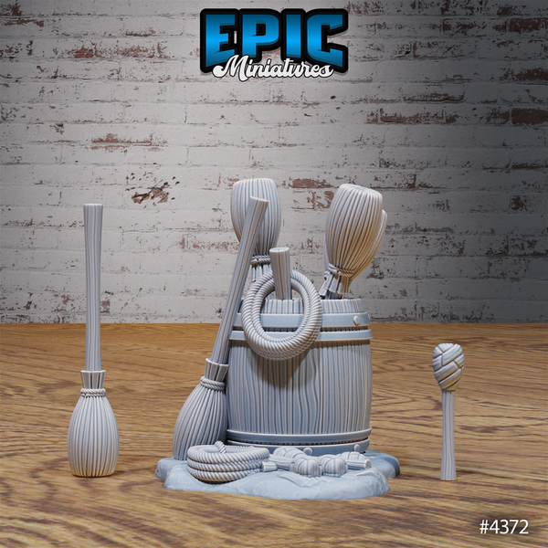 Merchant Town Scatter 3D-printed model