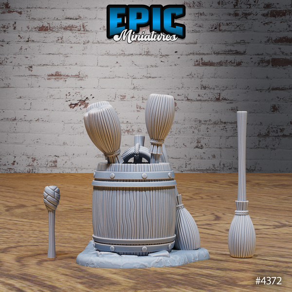Merchant Town Scatter 3D-printed model