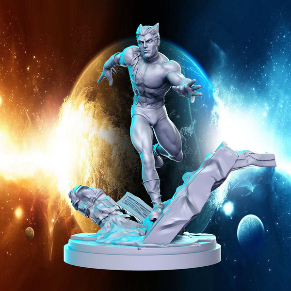 Mercury 3D-printed model