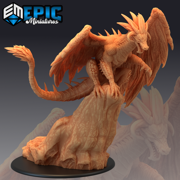 Mercury Dragon 3D-printed model