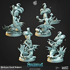 Merkyes Coral Snipers 3D-printed model