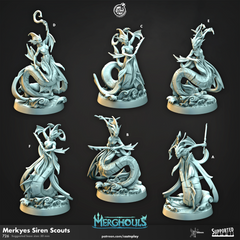 Merkyes Siren Scouts - The Printable Dragon