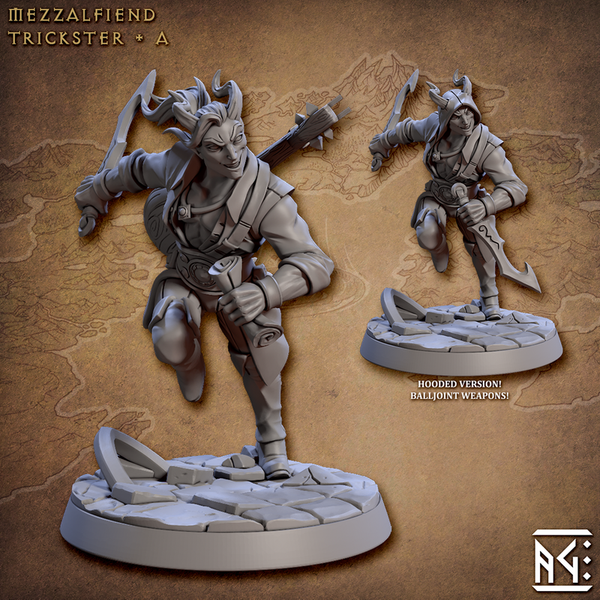 Mezzalfiend Tricksters 3D-printed model