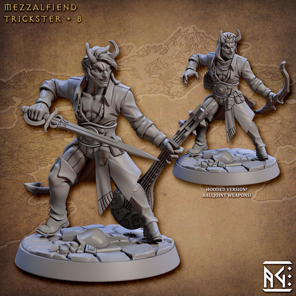 Mezzalfiend Tricksters 3D-printed model