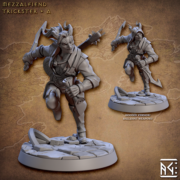 Mezzalfiend Tricksters 3D-printed model