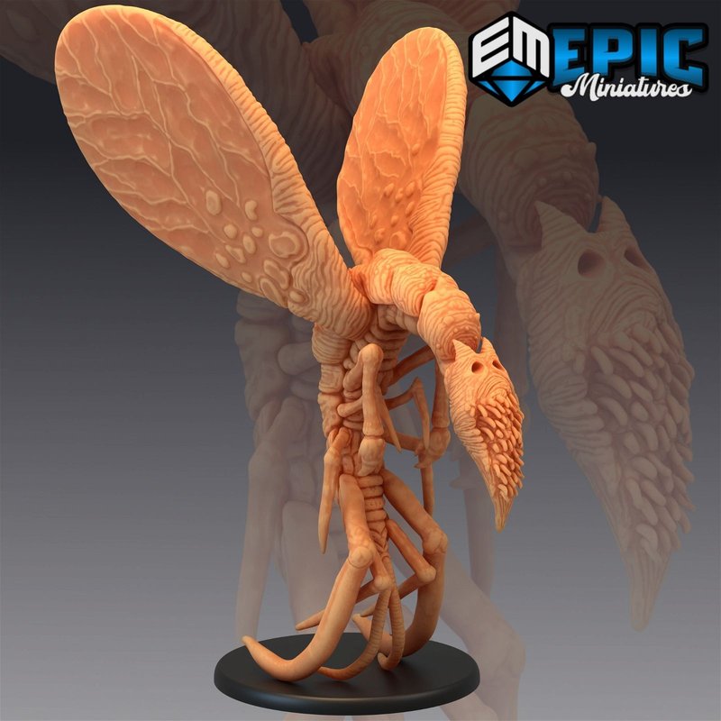 Mi-go 3D-printed model
