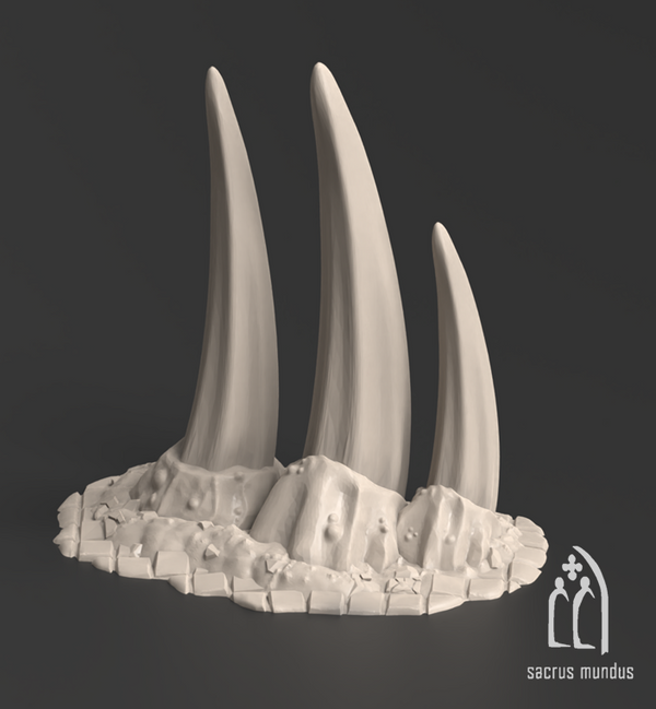 Miasma Bone Formations 3D-printed model
