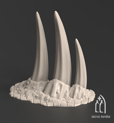 Miasma Bone Formations 3D-printed model
