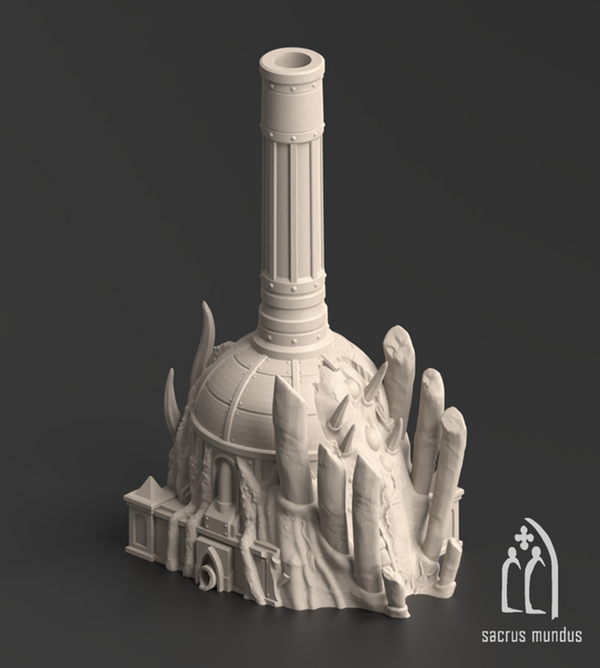 Miasma Chimneys 3D-printed model