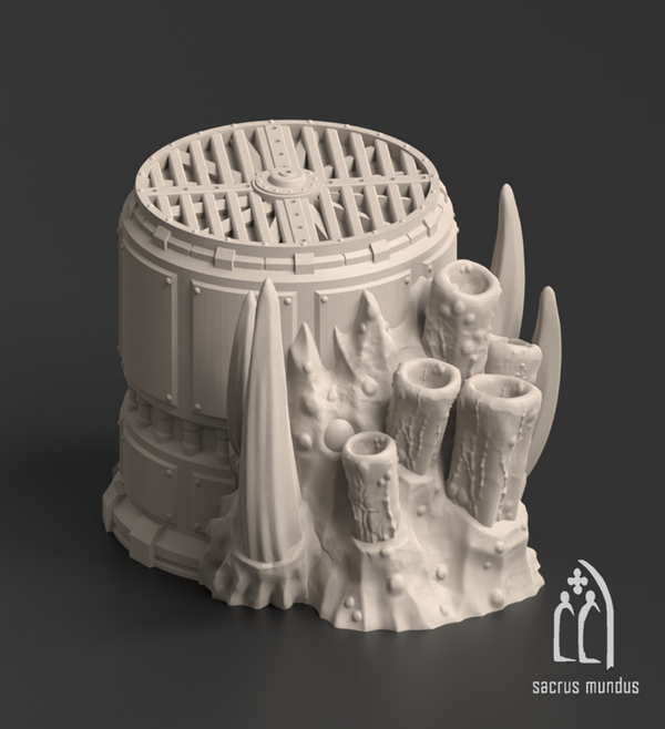 Miasma Reservoirs 3D-printed model