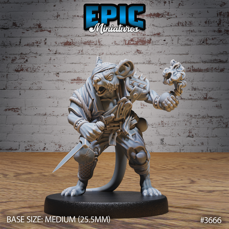 Mice Folk Raider 3D-printed model