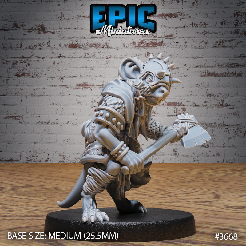 Mice Folk Raider 3D-printed model