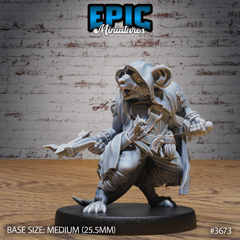 Mice Folk Raider 3D-printed model