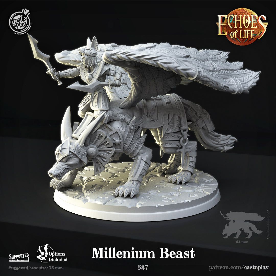 Millennium Beast - The Printable Dragon