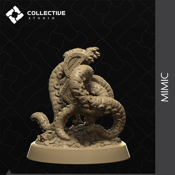Mimic 3D-printed model
