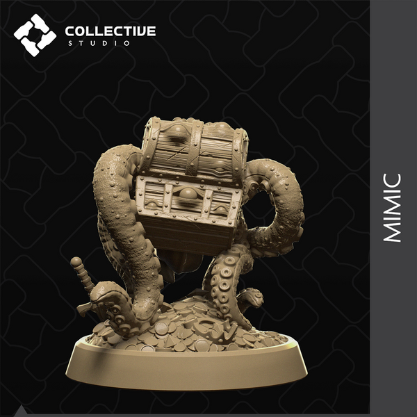 Mimic 3D-printed model