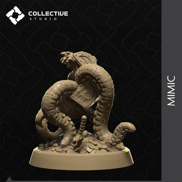 Mimic 3D-printed model