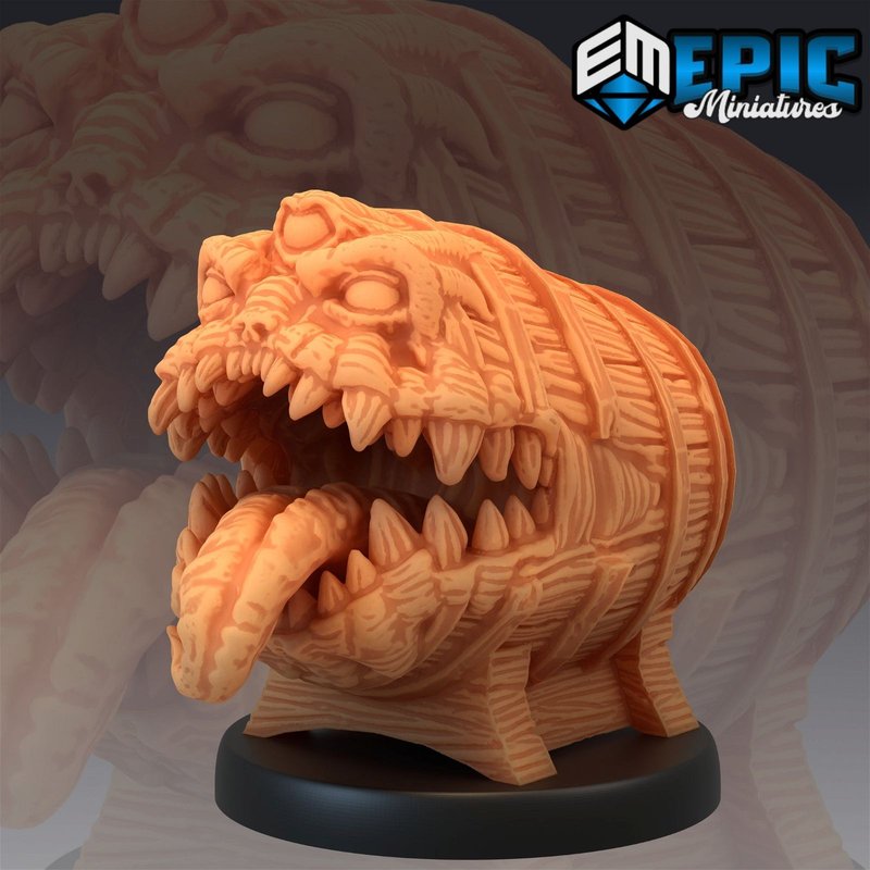 Mimic Barrel 3D-printed model