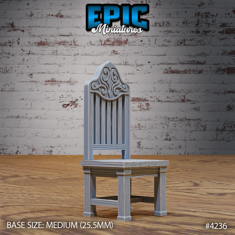 Mimic Chair Set 3D-printed model